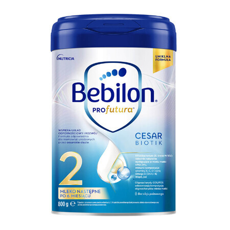 Bebilon Profutura CesarBiotik 2, opvolgmelk, na 6 maanden, 800 g