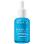 Dermedic Hydrain 3 Hialuro, moisturizing serum for face, neck and décolletage, dehydrated and dry skin, 30 ml