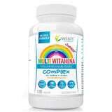 Wish Multivitamin Complex Junior, goût orange, 120 pastilles