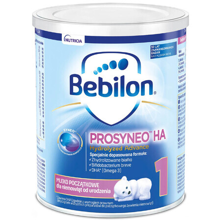 Bebilon Prosyneo HA Gehydrolyseerd Advance 1, zuigelingenmelk, vanaf de geboorte, 400 g