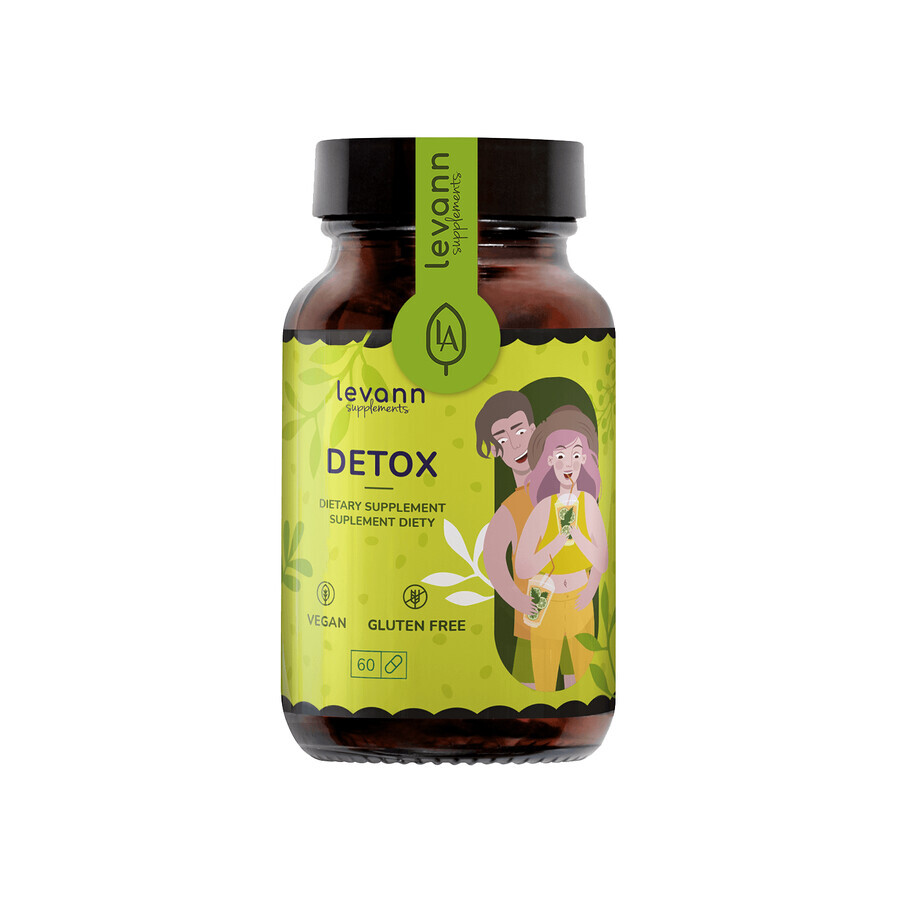 Levann Detox, 60 capsules