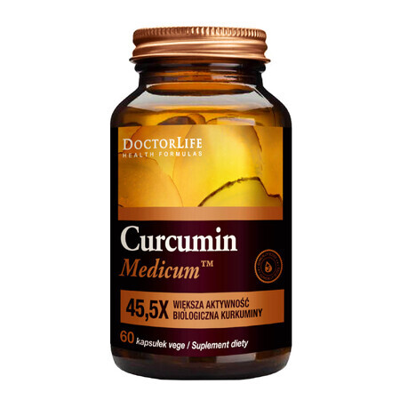 Doctor Life Curcumin Medicum, 60 vegetable capsules