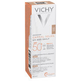 Vichy Capital Soleil UV-Age Daily, hautfärbendes Fluid gegen Lichtalterung, SPF 50+, 40 ml 