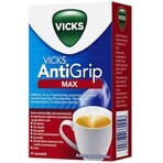 Vicks AntiGrip Max 1000 mg + 16 mg + 4 mg, korrels voor orale oplossing, 14 sachets