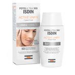 Isdin Fotoultra 100 Active Unify, fluid corector de imperfecțiuni, SPF 50+, 50 ml