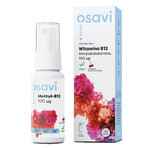 Osavi Vital Vitamin B12, methylcobalamin 100 µg, oral spray, cherry flavor, 25 ml