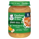 Gerber Organic Plant-Tastic, herfstgroenten met pap, na 8 maanden, 190 g