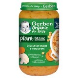 Gerber Organic Plant-Tastic, fijne curry met groenten, na 12 maanden, 250 g