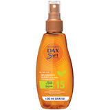 DAX Sun, relaxing beach oil with matcha tea, SPF 15, 200 ml