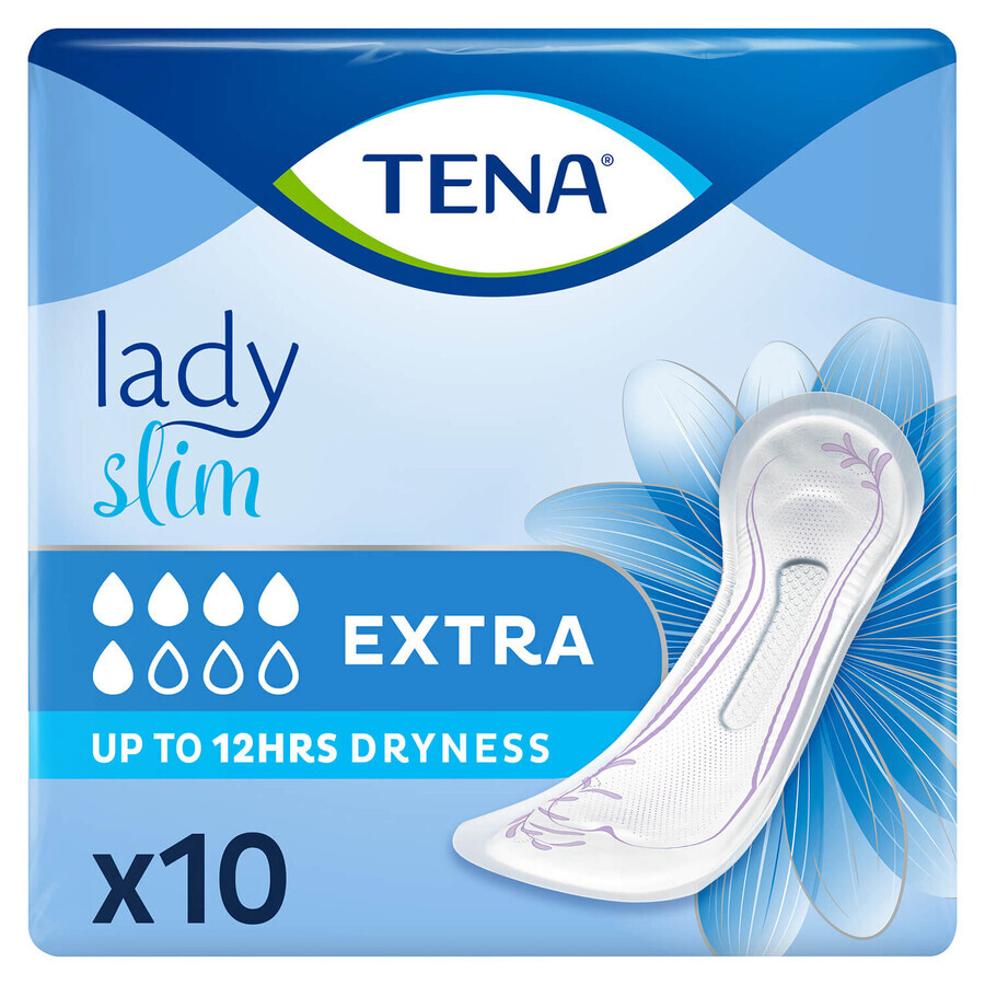 Tena Lady Slim, speciaal maandverband, Extra, 10 stuks