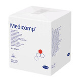 Medicomp pads, non-sterile, non-woven, 4 layers, 30 g/m2, 10 cm x 10 cm, 100 pieces