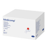 Medicomp, unsteril, Vliesstoffkompressen, 4 Lagen, 30 g/m2, 10 cm x 20 cm, 100 Stück