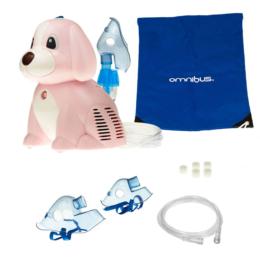 Omnibus Puppy Me BR-CN171, Kompressor-Inhalator, rosa