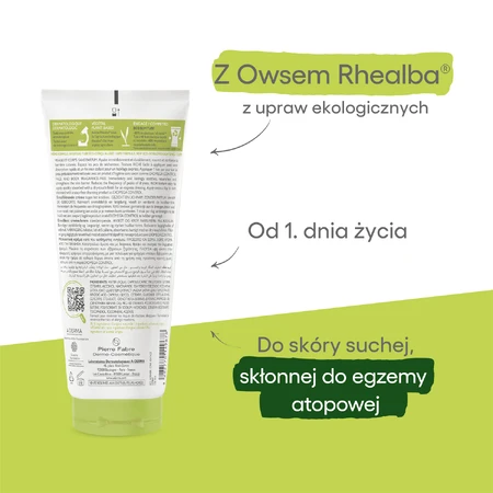 A-Derma Exomega Control, verzachtende crème, droge en atopische huid, vanaf dag 1, 200 ml