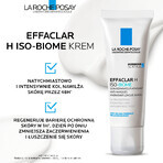 La Roche-Posay Effaclar H Iso - Biome, soothing moisturizing cream against imperfections, 40 ml