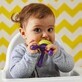 B.Box, fruit and food teether, silicone, Passion Splash, from 5 months, 1 pc