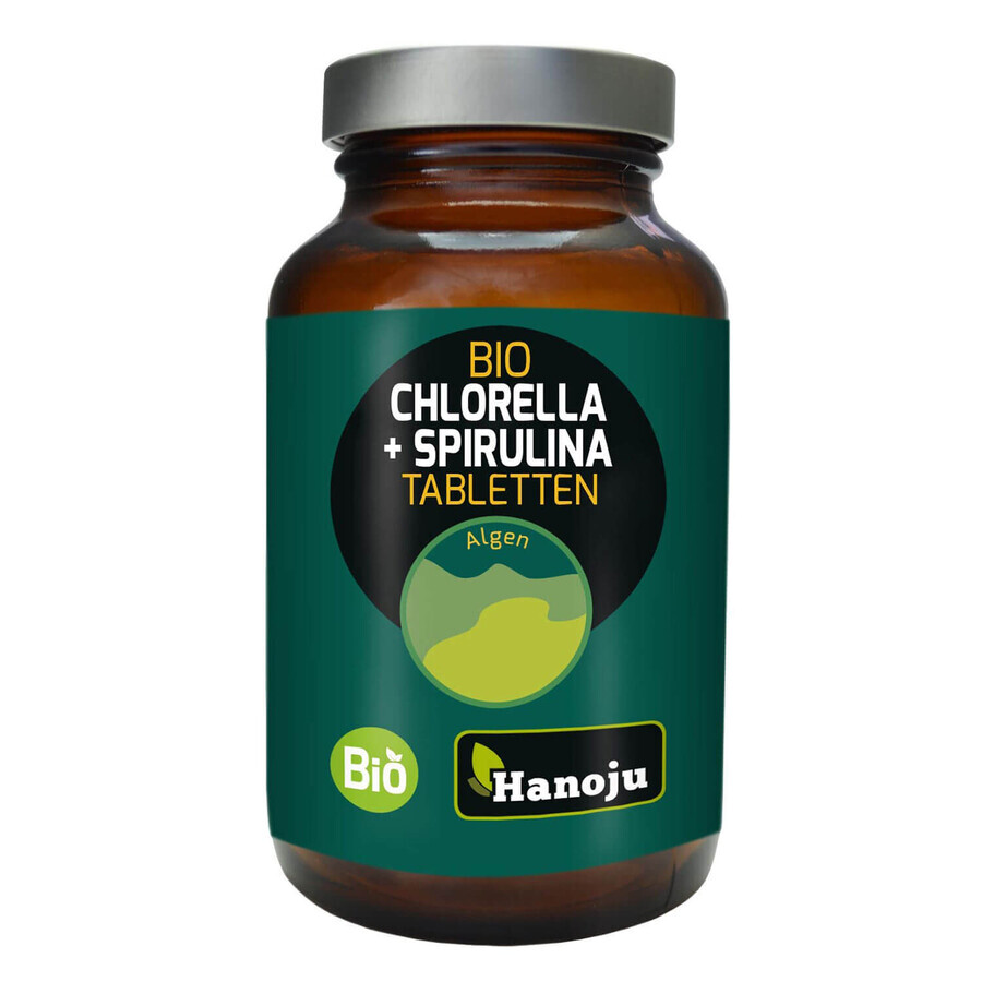 Haniju Chlorella Bio + Spirulina, 300 tablets