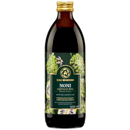 Kruidenmonasterium Noni, 100% natuurlijk sap, 500 ml