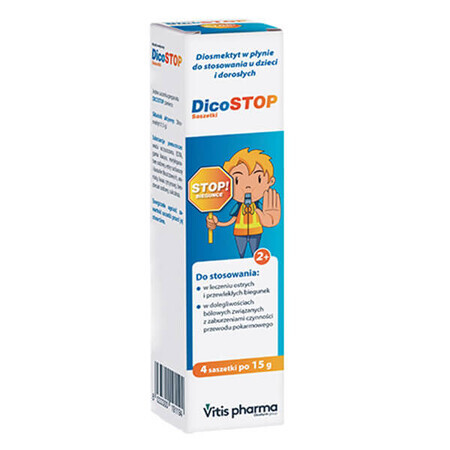 DicoStop, 15 g x 4 sachets