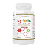 Progress Labs Mg+Zn+B6, 120 tablets