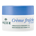 Nuxe Creme Fraiche de Beaute, reichhaltige Feuchtigkeitscreme 48h, trockene Haut, 50 ml