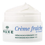 Nuxe Creme Fraiche de Beaute, reichhaltige Feuchtigkeitscreme 48h, trockene Haut, 50 ml