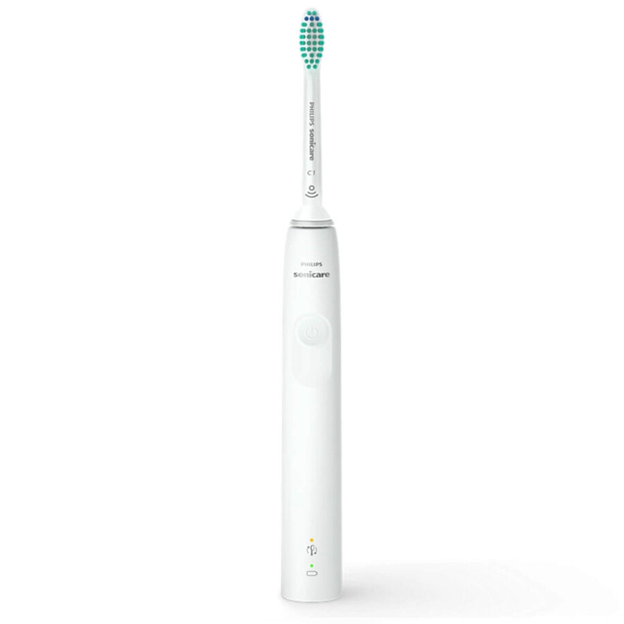 Philips Sonicare 3100-serie, sonische tandenborstel met etui, HX3673/13, wit, 1 stuk