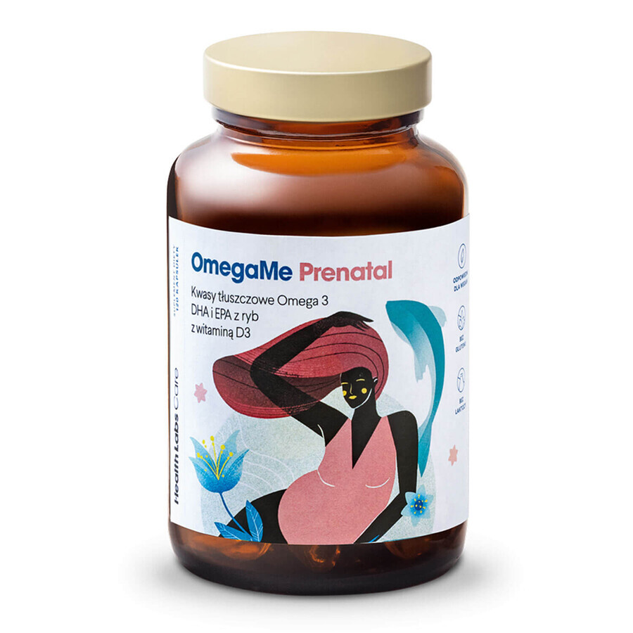 Health Labs OmegaMe Prenatal, 60 capsules