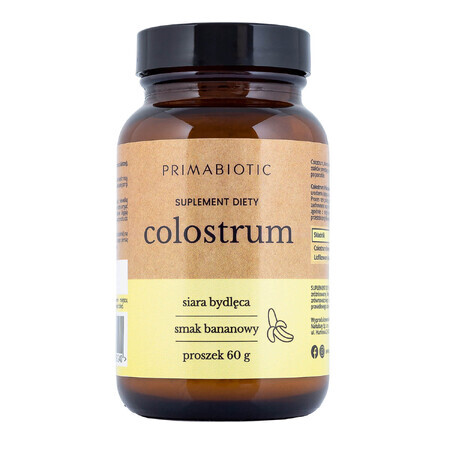 Primabiotic Colostrum, bananensmaak, 60 g