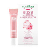 Equilibra Rosa, eye cream with lifting effect, hyaluronic acid, 15 ml