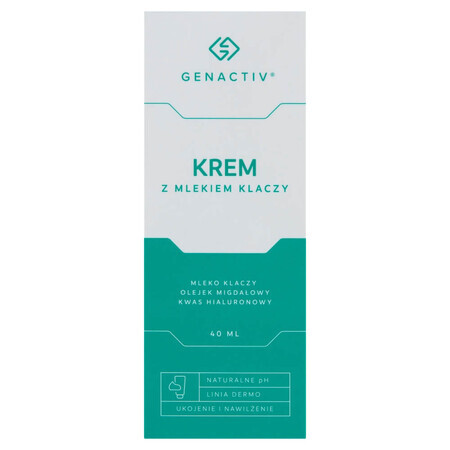 Genactiv, gezichtscrème op basis van paardenmelk, 40 ml