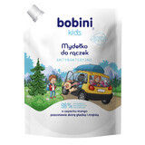 Bobini Kids, savon à mains pour bébés, antibactérien, bouillon, 300 ml