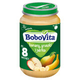 BoboVita Postre, plátano, pera y manzana, después de 8 meses, 190 g