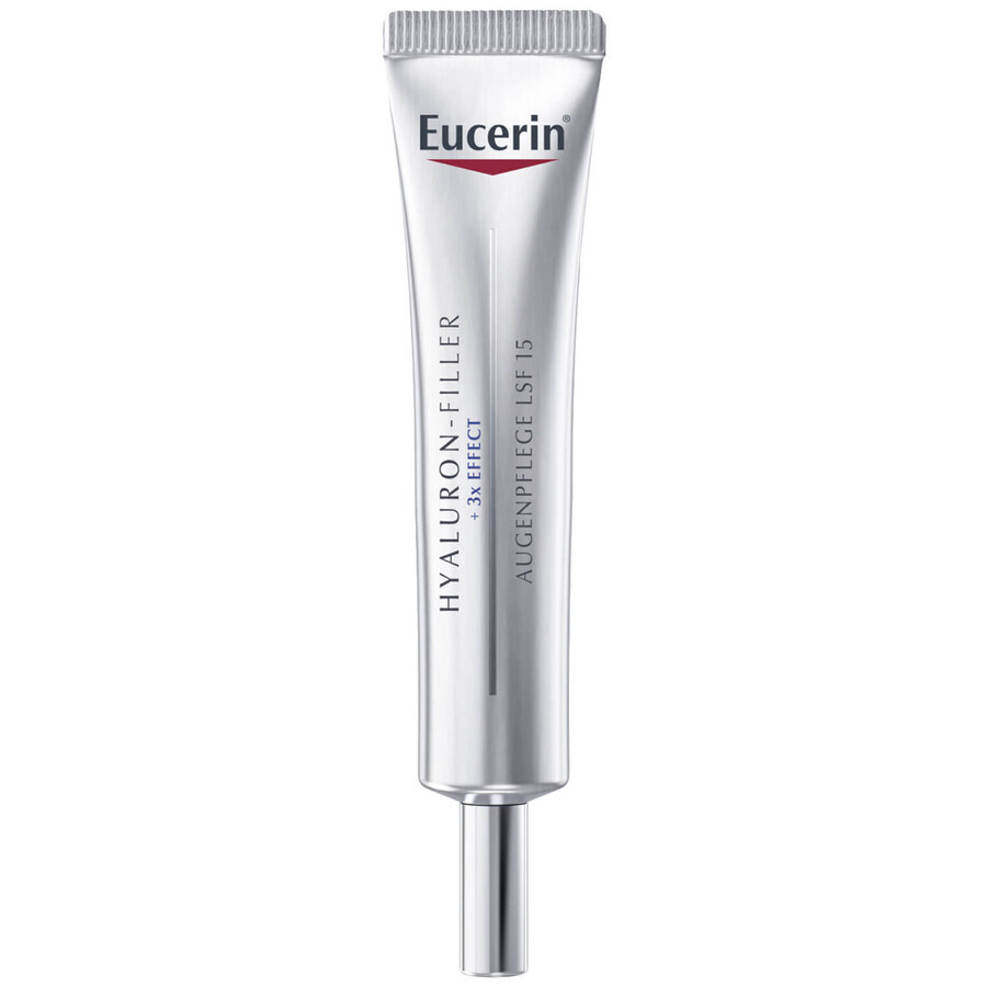 Eucerin Hyaluron-Filler, anti-wrinkle eye cream, SPF 15, 15 ml