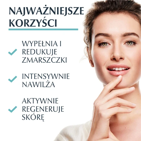 Eucerin Hyaluron-Filler + 3x Effect, nawilżający booster do twarzy na noc z kwasem hialuronowym, 50 ml: ceny i cechy