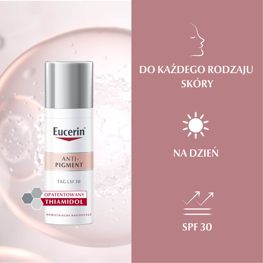 Eucerin Anti-Pigment, dagcrème voor onzuiverheden met Thiamidol, SPF 30, 50 ml