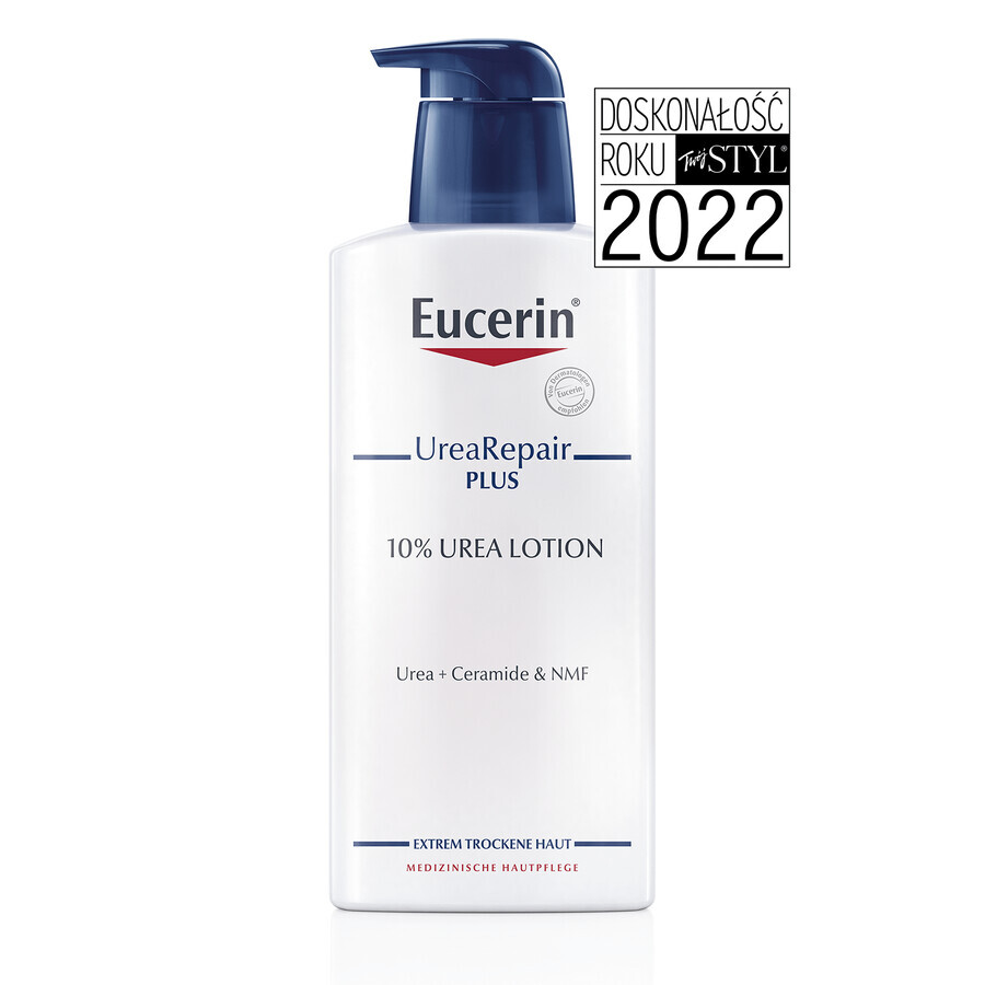 Eucerin UreaRepair Plus, lichaamsemulsie met 10% urea voor zeer droge en ruwe huid, 400 ml