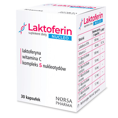 Lactoferrine Nucleo, 30 capsules