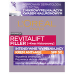 L'Oreal Revitalift Filler Intensive Filler Anti-Aging Face Cream SPF 50 Day 50ml