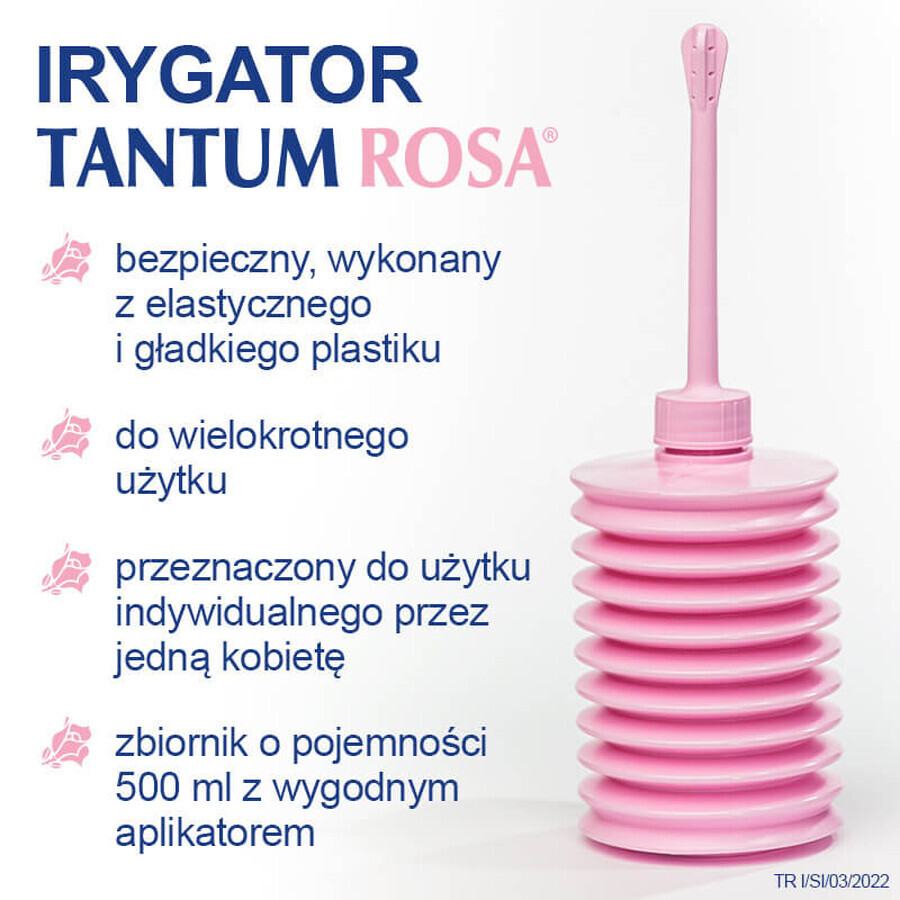 Tantum Rosa, intimate hygiene irrigator, 500 ml