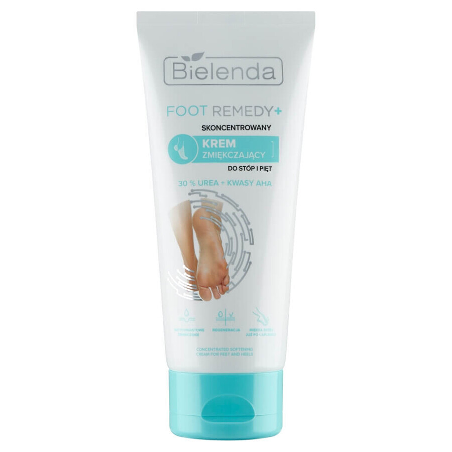 Bielenda Voet Remedie, geconcentreerde verzachtende crème voor voeten en hielen, 30% UREA + AHA zuren, 75 ml