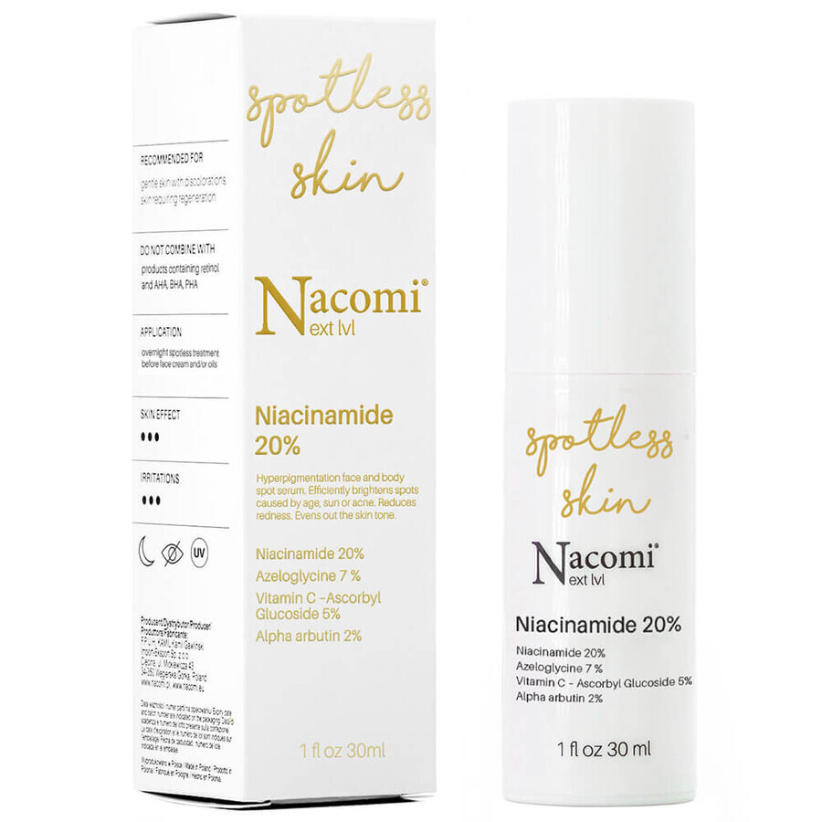 Nacomi Next Level, serum met niacinamide 20%, 30 ml