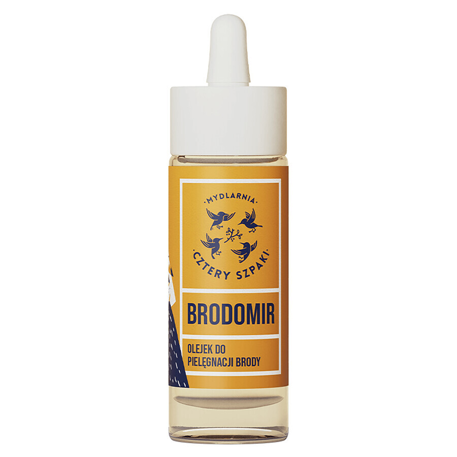 Four Spokes Brodomir, barbă și ulei de barbă, 30 ml