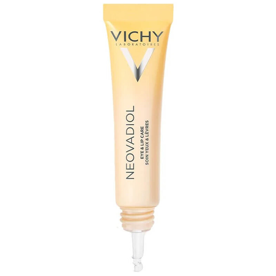 Vichy Neovadiol Ogen en Lippen, corrigerende anti-rimpelcrème voor de ogen en lippen, 15 ml