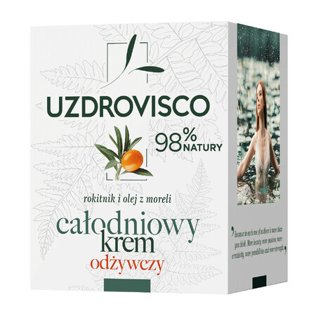 Uzdrovisco duindoorn, voedende crème voor de hele dag, 50 ml