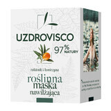 Uzdrovisco duindoorn, plantaardig hydraterend masker, 50 ml