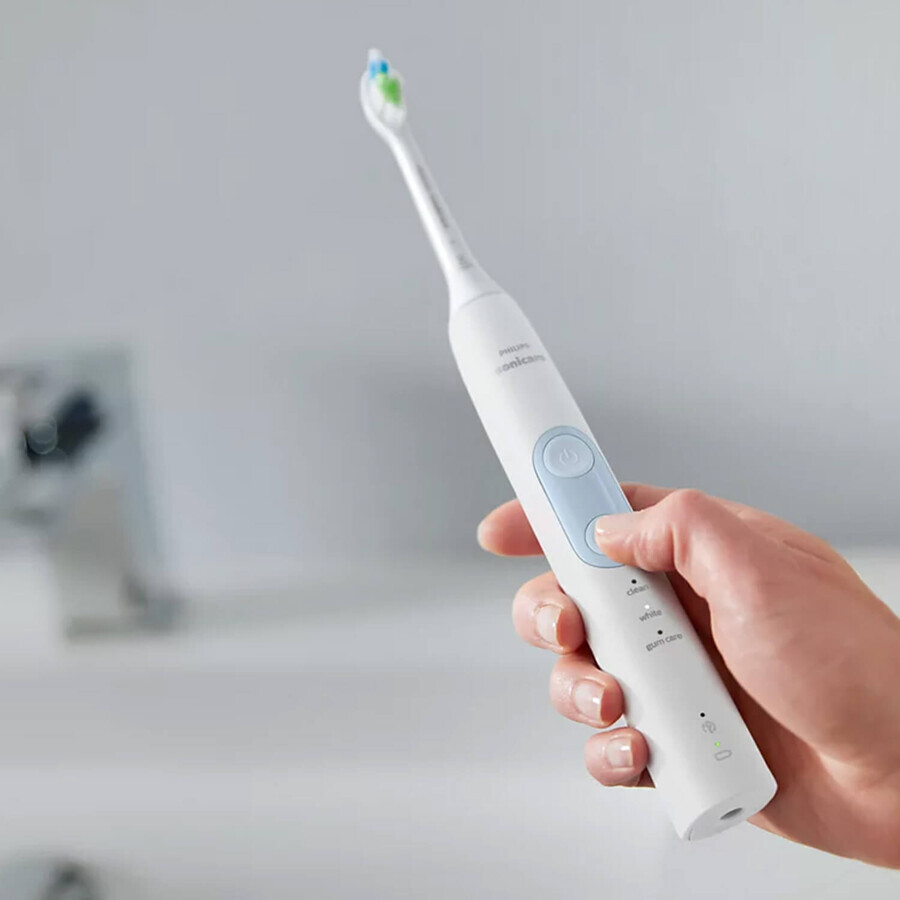 Philips Sonicare, sonic toothbrush, ProtectiveClean 5100, HX6859/29, white, 1 pc