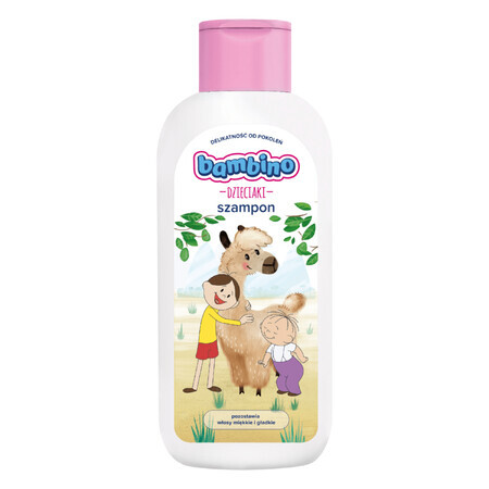 Bambino Kids, haarshampoo, Bolek en Lolek en alpaca, vanaf 1 jaar, 400 ml.