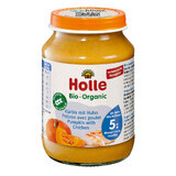 Piatto Holle Bio, zucca e pollo, dopo 5 mesi, 190 g