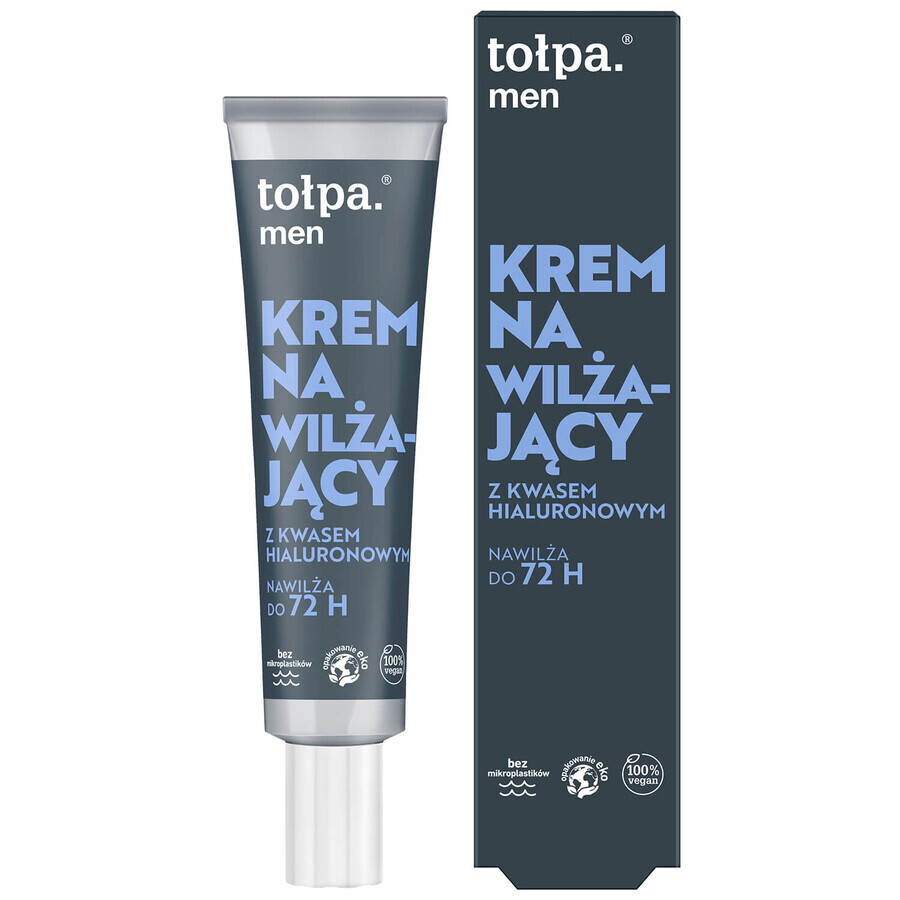 Tolpa Men, vochtinbrengende crème met hyaluronzuur, 40 ml